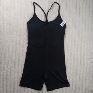 Old Navy Women Black Romper